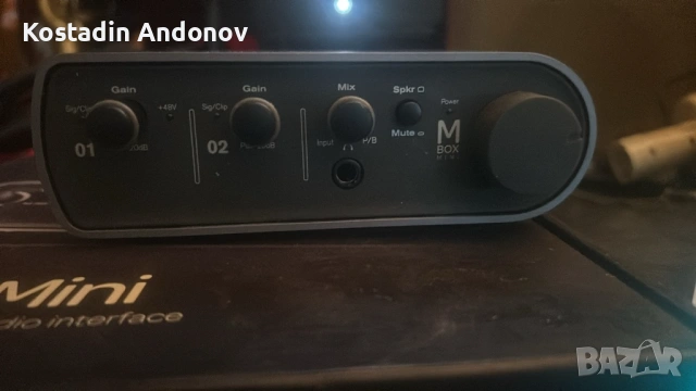 Аудио карта Avid Mbox 3 mini, снимка 2 - Други - 54812347