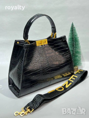 Fendi Нова Кожена Дамска Чанта Фенди Различни Цветове , снимка 13 - Чанти - 54649738