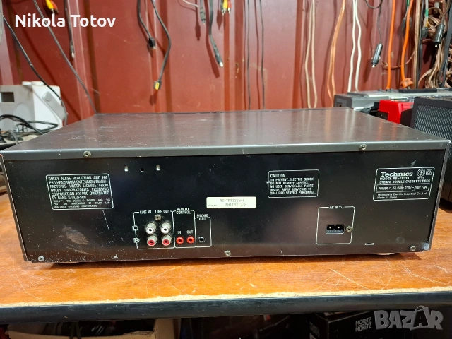 Продава се двукасетен дек Technics RS-TR313. , снимка 5 - Декове - 54458760