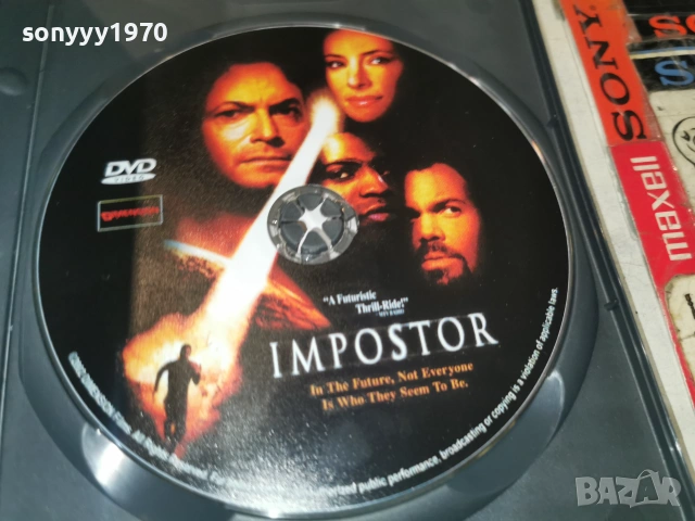 IMPOSTOR DVD 0807261902L1, снимка 6 - DVD филми - 55211330
