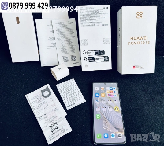 Телефон HUAWEI Nova 10 SE, 128GB, 8GB RAM, 100% Battery health