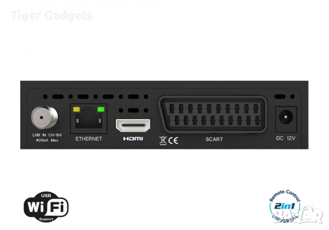 Сателитен приемник EDISION Proton S2 PLUS Full HD DVB-S2, снимка 4 - Приемници и антени - 53983231