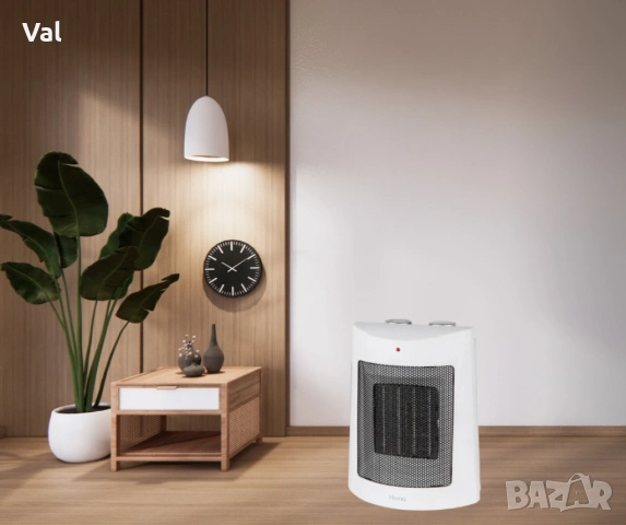 Керамична печка с мощност 1800W, за ефективно и безопасно отопление за вашия дом, снимка 4 - Отоплителни печки - 55002288