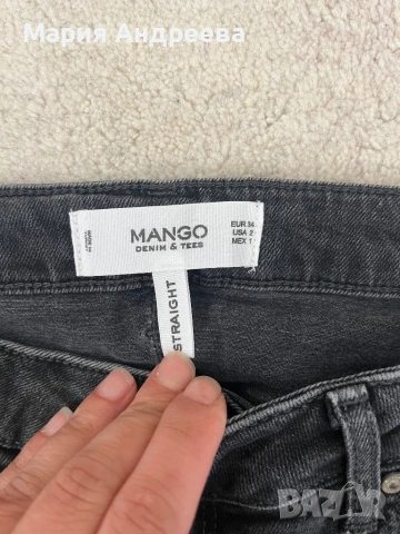 Дамски дънки Stradivarius mango, снимка 4 - Дънки - 54540260