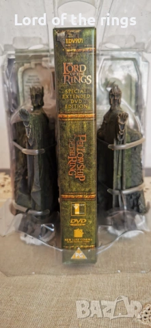 The Lord Of The Rings - Extended DVD Collection Trilogy Gift Set - Властелинът на пръстените DVD, снимка 14 - DVD филми - 54440201
