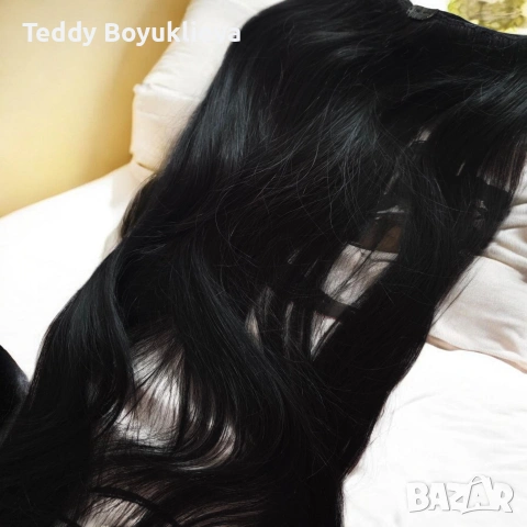 Естествена коса черна