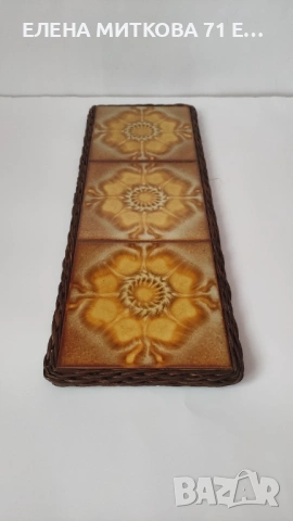 3 поставки за горещи съдове с керамични плочки, снимка 4 - Аксесоари за кухня - 53250557