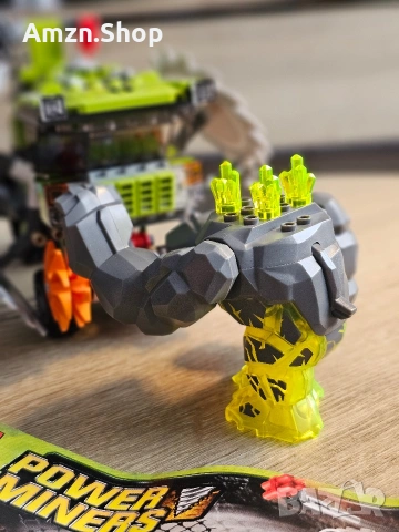 LEGO 8963 Power Miners Rock Wrecker - много добро състояние. , снимка 7 - Конструктори - 54657284