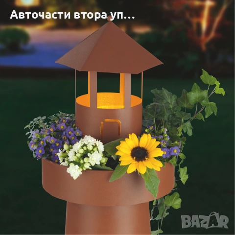 декоративна LED градинска лампа GARVIDA, снимка 3 - Други - 54573531