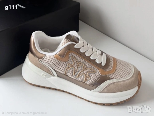 Нови различни модели сникърси Pinko, снимка 7 - Дамски боти - 54266036