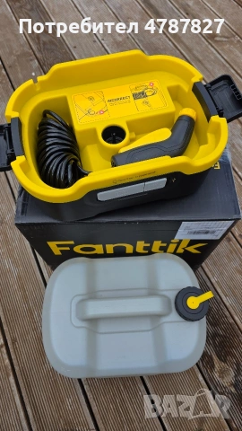 Преносима водоструйка Fanttik NB8 Nano – акумулаторна, с резервоар, снимка 2 - Други стоки за дома - 54394411