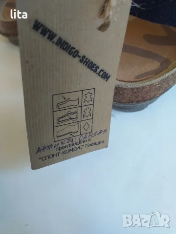Кожени сандали INDIGO Размери 36, 37, снимка 6 - Сандали - 55511437