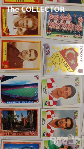 Ретро футболни стикери Panini Euro 96 - 105+ броя, снимка 8 - Колекции - 54646854
