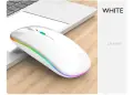 Безжична Bluetooth мишка в няколко цвята MS6 BT+2.4G Цвят: Бял , Черен, Розов!, снимка 7