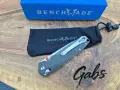 Сгъваем нож Benchmade VALET 485-1, M390.,карбон, снимка 8