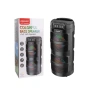  Преносима LED тонколона 1Tech, Модел ZQS2401, Bluetooth, Micro SD, USB, FM радио, LED светлина, Чер, снимка 1