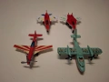 Метални самолетчета Matchbox 2007 Stunt Plane и 2009 SB-87 Model Plane Blaze Buster Forest Ranger, снимка 1