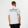 Mercedes-AMG PETRONAS 2024 Mens Team Polo - White, снимка 5