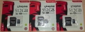 SD карта памет Kingston 512GB плюс SD адаптер, снимка 1