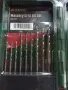 15 свредла бургии за бетон камък 15 броя в кутия размер от 3 до 10 мм, снимка 3