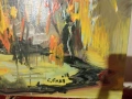Маслена картина на платно., снимка 2