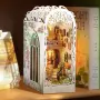 Комплект за кътче за книги за възрастни с LED светлина, 3D дървен пъзел, (Тайната градина), снимка 5