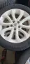 Комплект оригинални бели джанти 17" 5x114.3 за Nissan Juke с ПЕРФЕКТНИ летни гуми Continental – 4 бр, снимка 1