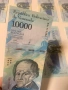 Лот от 10 банкноти 10хил боливара Венецуела UNC, снимка 2