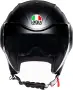 Мото Каска за чопър скутер AGV ORBYT MONO Black,вградени очила,M-57-58 NEW 149.90 €, снимка 2