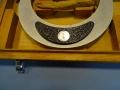Резбомер микрометричен DDR Suhl Thread Мicrometer 75-100mm, снимка 2