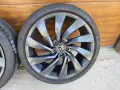 Оригинални VW джанти 20" Rosario 5x112 + гуми Pirelli 245/35 R20, снимка 5