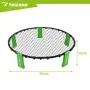 Комплект за спайкбол / Roundnet - кръгла мрежа 90 см, 3 топки + помпа / spikeball , снимка 3