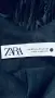 Хитова черна ленена рокля Zara с макраме и ресни, размер XS (Blogger's favorite / Много тьрсен модел, снимка 10