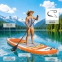 НОВ Професионален Надуваем Падълборд (SUP) KeHot 320см - Пълен Комплект, снимка 3