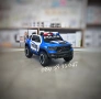 ТОП ЦЕНАНОВО!Акумулаторен джип RAM POLICE BLUE с 12V батерия,EVA гуми,сигнални светлини,,USB,дистанц, снимка 3
