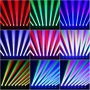 U`King 40W LED движеща се глава, RGBW лъчево осветление, сценични светлини с DMX звуково активиран , снимка 3