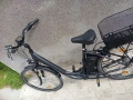 28 цола електрически алуминиев велосипед с 7 скорости усилени капли амортисьори оригинално зарядно , снимка 12