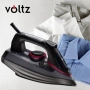Ютия Voltz, 2600W, 300мл., Черен, 2 ГОДИНИ ГАРАНЦИЯ, снимка 1