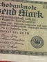 Две райхбанкноти 100 милиона марки 1923г. / 1 000 марки 1923г. Германия редки за КОЛЕКЦИЯ 17901, снимка 3