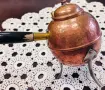Чайник на 3 крачета с дървена дръжка, снимка 3