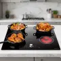 Стъклокерамипен плот за вграждане на супет цена 4котлонс, снимка 1
