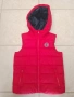 Детска изолирана жилетка без ръкави с качулка, снимка 1