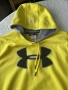 Мъжки суичър Under Armour Storm1 Hoodie XL (Лимитиран / Discontinued модел) ярко жълт Xlarge, снимка 3
