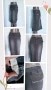 Три броя / Маркова дънкова пола "MNG / Mango", "Camaieu" и "Denim & Co" / XS / M , снимка 14
