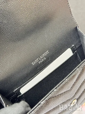 Saint Laurent Monogram Envelope Compact Wallet , снимка 8 - Портфейли, портмонета - 55417633