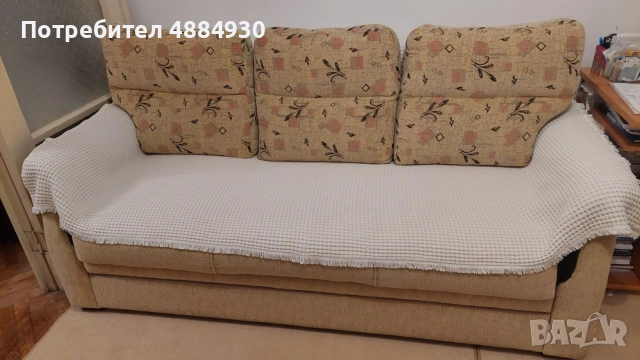 Продавам Мебели за хол-разтегателен диван,масичка и радиатор