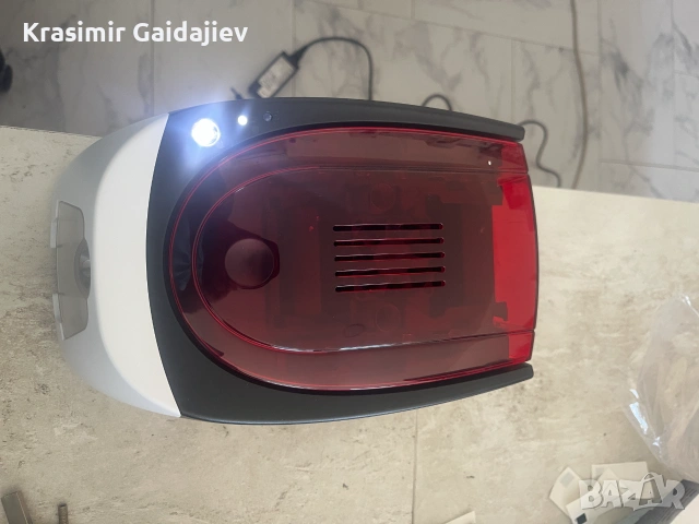 Принтер за карти Badgy 100 B12U0000RS, снимка 3 - Принтери, копири, скенери - 54956013