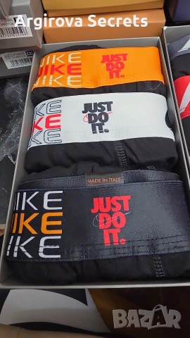 NIKE Underwear Боксерки в Черно , снимка 3 - Бельо - 54376455
