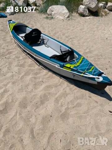 Надуваем каяк Tahe Breeze Full HP2 + гребла, снимка 3 - Водни спортове - 54864832