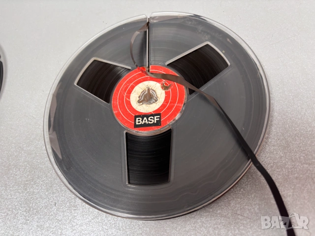Магнетофонни Ролки с ленти BASF 18-сантиметрови, снимка 5 - Други - 55120151